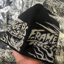 Load image into Gallery viewer, “Racing Team” Beanie Black &amp; Gray
