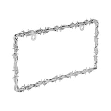 Load image into Gallery viewer, Barbed Wire License Plate Frame
