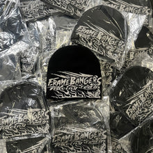 Load image into Gallery viewer, “Racing Team” Beanie Black &amp; Gray
